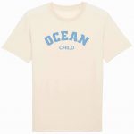 Organic T-Shirt “Ocean Child” aus Bio Baumwolle in Natural