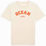 Organic T-Shirt “Ocean Kiss” aus Bio Baumwolle in Natural