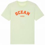 Organic T-Shirt “Ocean Kiss” aus Bio Baumwolle in Stem Green