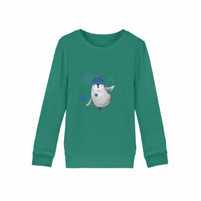 Pinguin Winterfun - Kinder Bio Sweater - grün