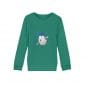 Pinguin Winterfun - Kinder Bio Sweater - grün