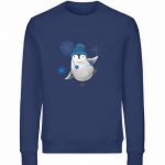 Pinguin Winterfun – Unisex Bio Sweater – blue