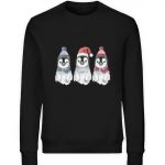 Pinguin Wintertrio – Unisex Bio Sweater – black