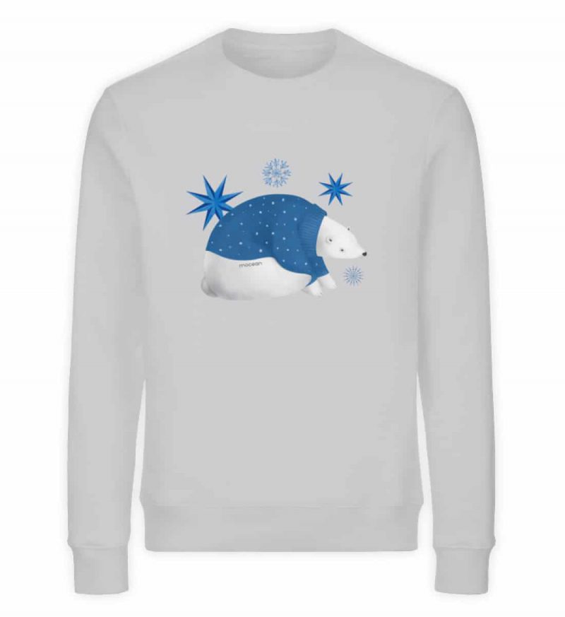 Polarbär - Unisex Organic Sweater - heathergrey