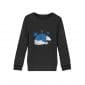 Polarbär Winterfun - Kinder Bio Sweater - black