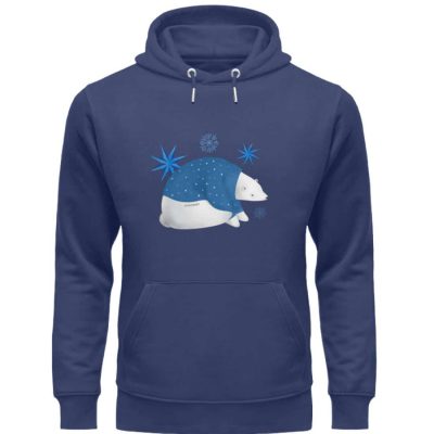 Polarbär - Premium Unisex Bio Hoodie - blue