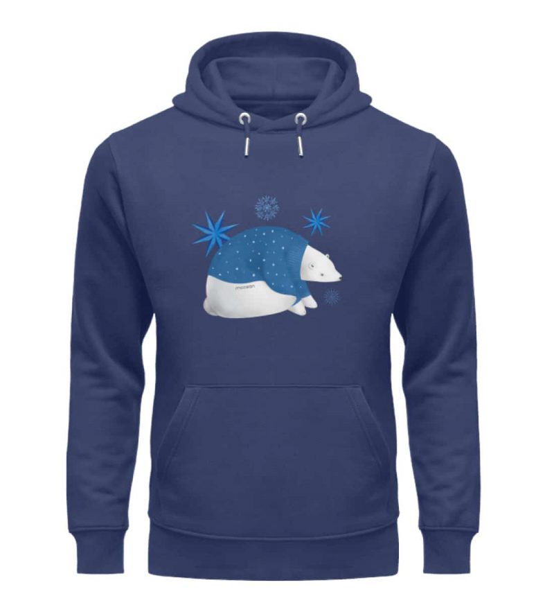 Polarbär - Premium Unisex Bio Hoodie - blue