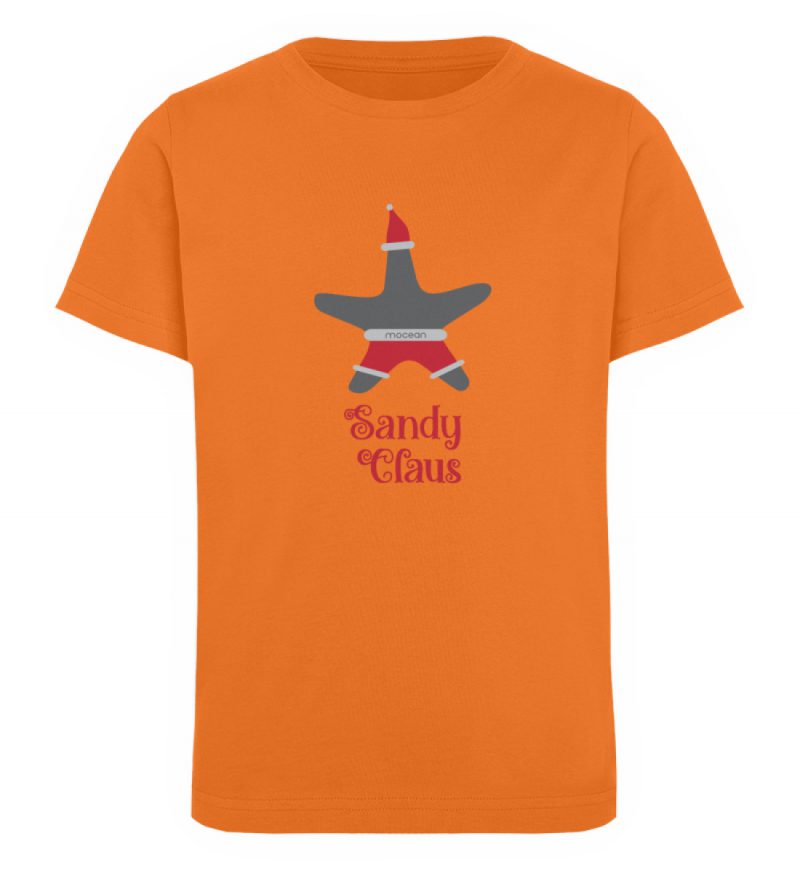 Sandy Claus - Kinder Organic T-Shirt-6882