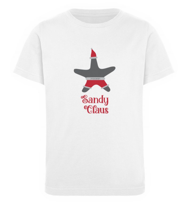 Sandy Claus - Kinder Organic T-Shirt-3