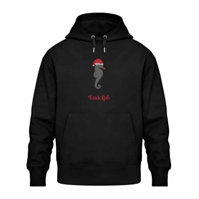 Rudolph - Relaxed Bio Hoodie - black