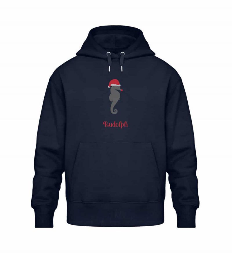 Rudolph - Relaxed Bio Hoodie - navy