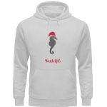 Rudolph – Premium Unisex Bio Hoodie – heathergrey