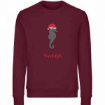 Rudolph – Unisex Bio Sweater – burgundy