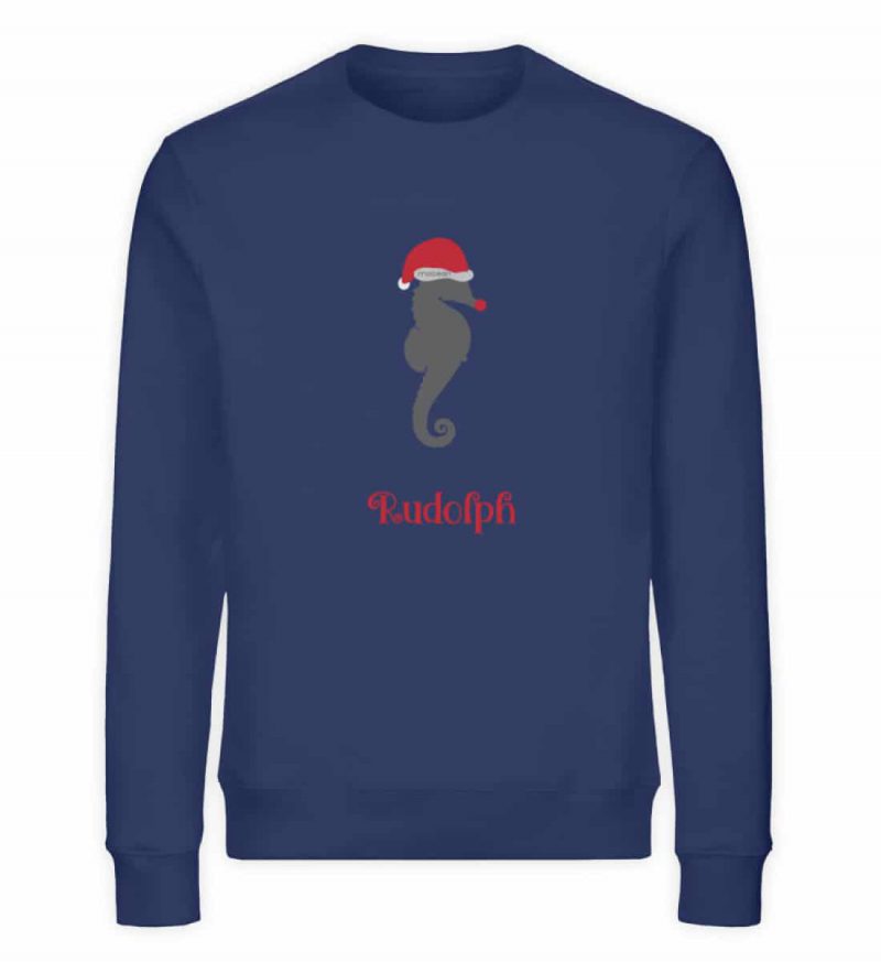 Rudolph - Unisex Bio Sweater - navy