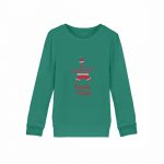 Sandy Claus – Kinder Bio Sweater – green