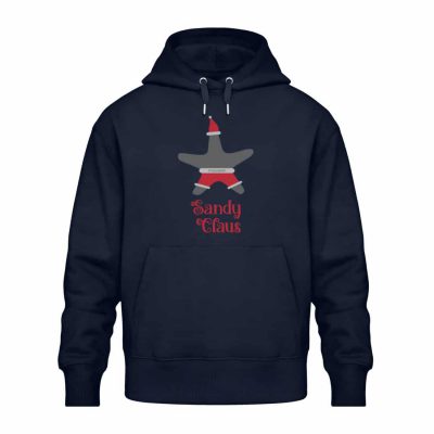 Sandy Claus - Relaxed Bio Hoodie - blau