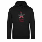 Sandy Claus – Unisex Bio Light Hoodie – schwarz