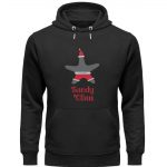 Sandy Claus – Premium Unisex Bio Hoodie – black