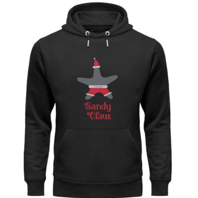 Sandy Claus - Premium Unisex Bio Hoodie - black