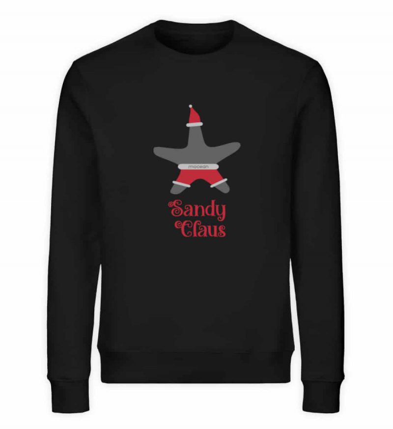 Sandy Claus - Unisex Bio Sweater - black