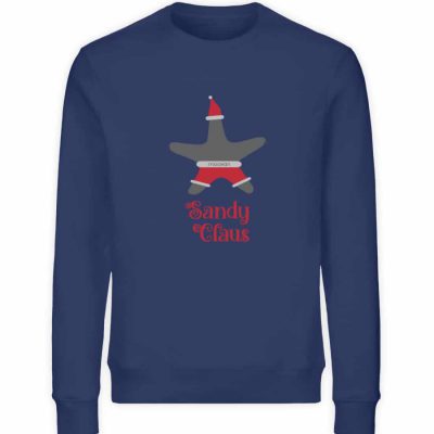 Sandy Claus - Unisex Bio Sweater - blue