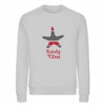 Sandy Claus – Unisex Bio Sweater – heather grey