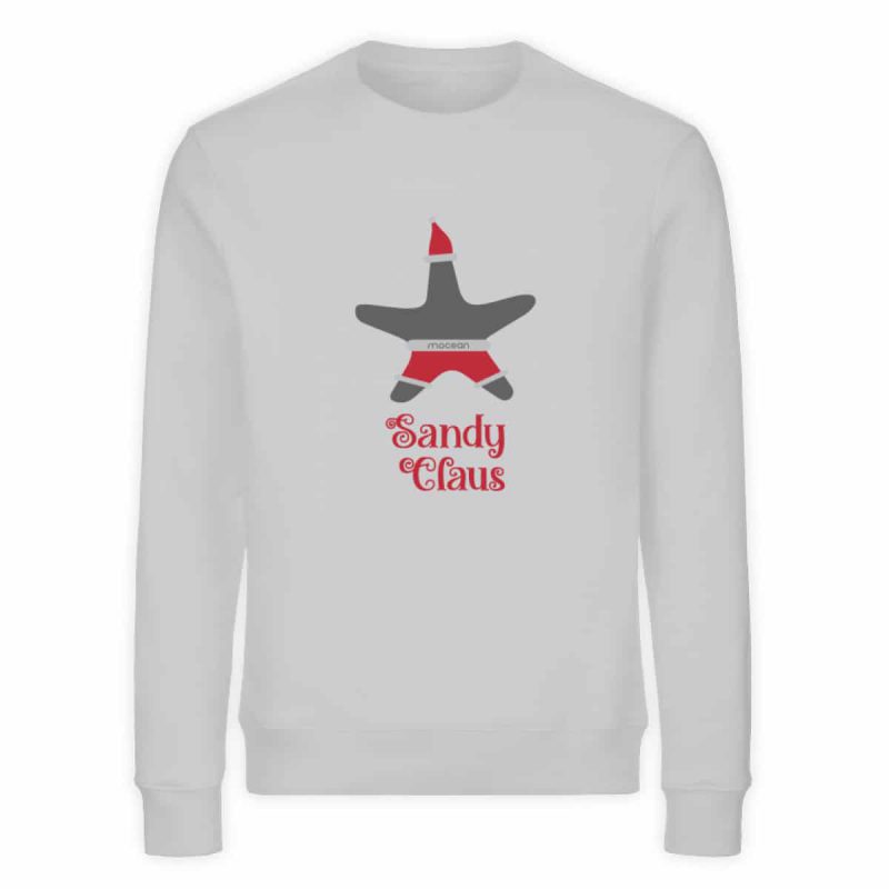 Sandy Claus - Unisex Bio Sweater - heather grey