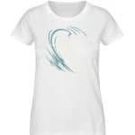Surfen – Damen Premium Bio T-Shirt – white