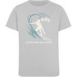 Surfen – Kinder Organic T-Shirt – heather grey