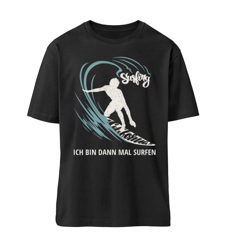 Surfen - Relaxed Bio T-Shirt - black