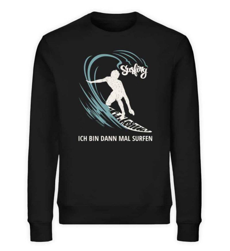 Surfen - Unisex Bio Sweater - black