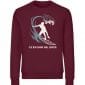 Surfen - Unisex Bio Sweater - burgundy