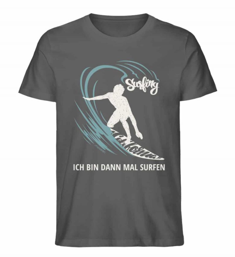 Surfen - Unisex Bio T-Shirt - anthracite