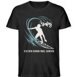 Surfen – Unisex Bio T-Shirt – black