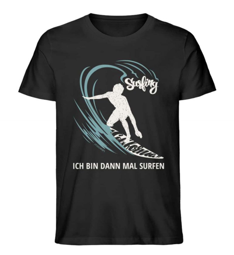 Surfen - Unisex Bio T-Shirt - black