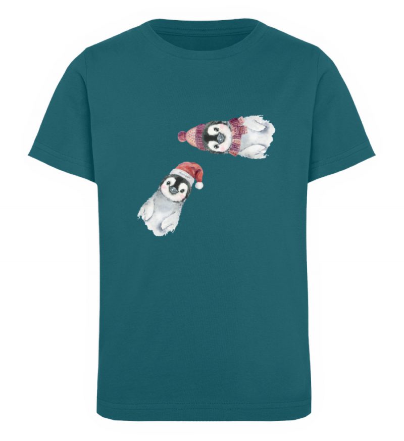 Winter Pinguine - Kinder Organic T-Shirt-6878