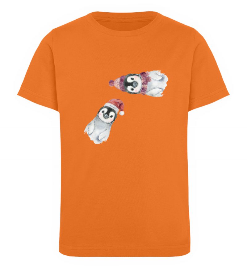 Winter Pinguine - Kinder Organic T-Shirt-6882