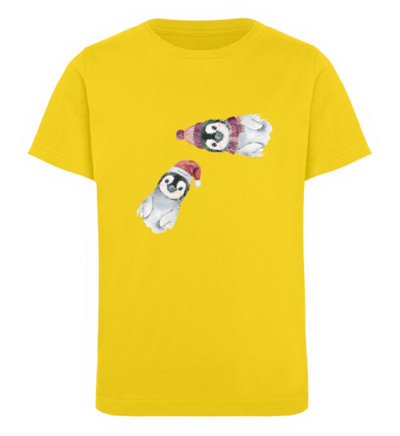 Winter Pinguine - Kinder Organic T-Shirt-6885