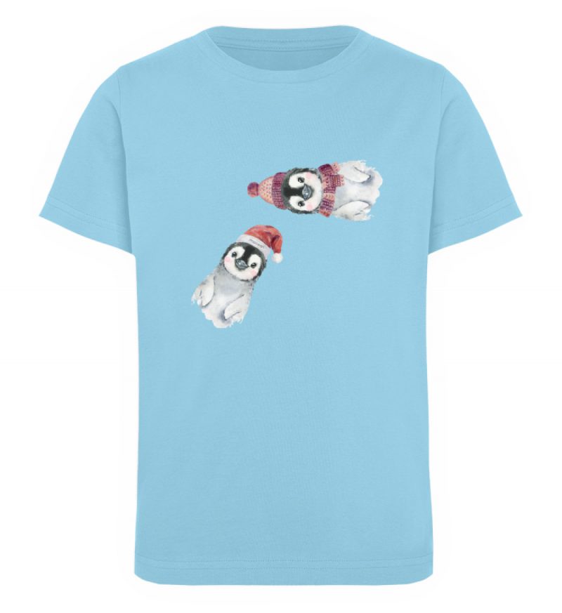 Winter Pinguine - Kinder Organic T-Shirt-674