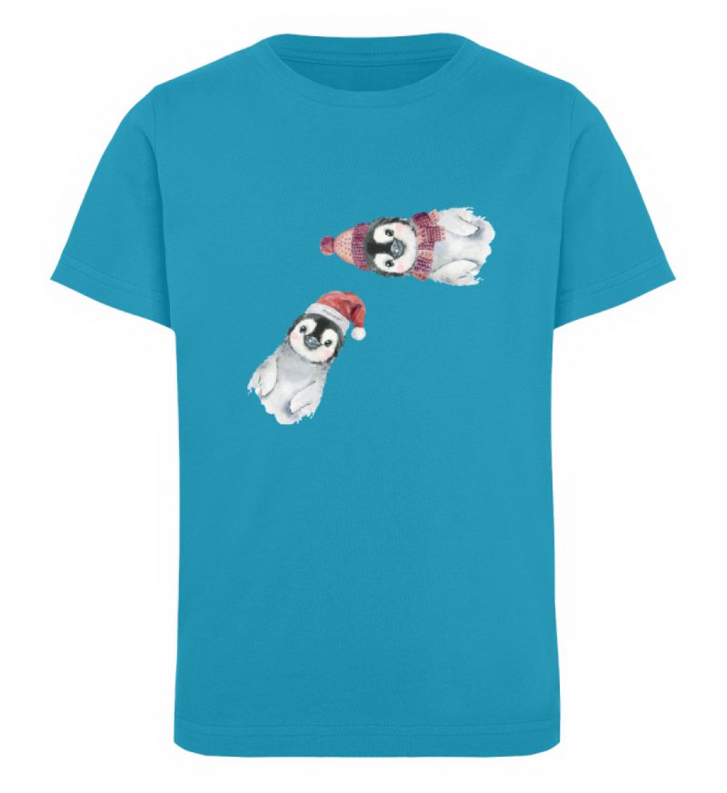 Winter Pinguine - Kinder Organic T-Shirt-6877