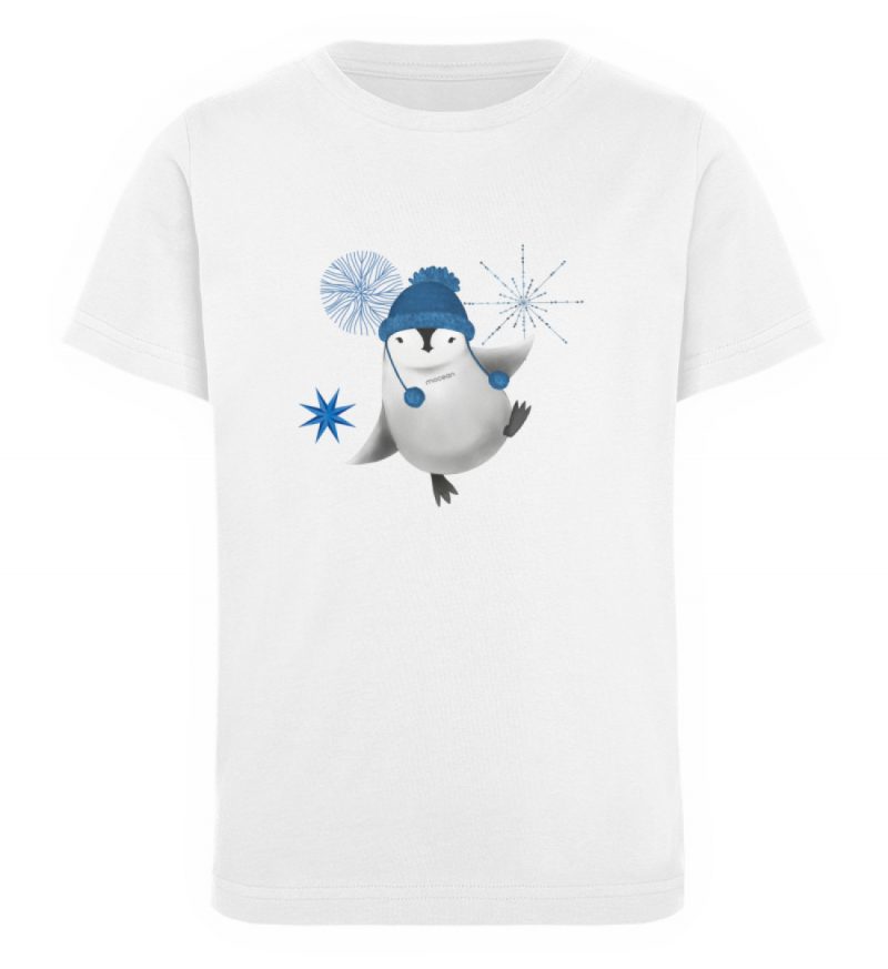 Pinguin Stern - Kinder Organic T-Shirt-3