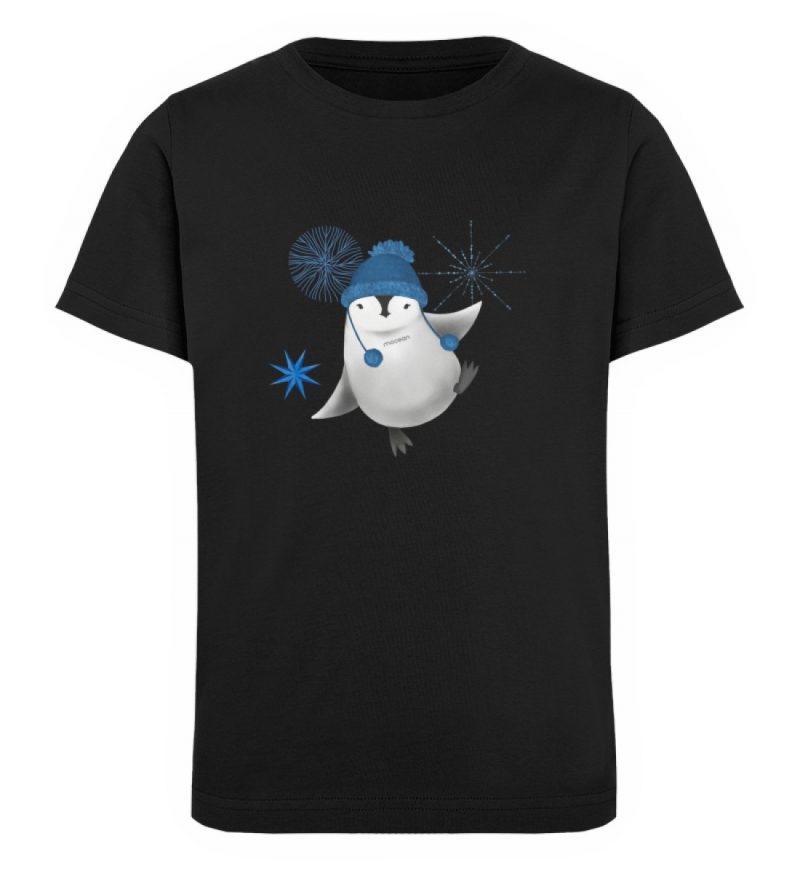 Pinguin Stern - Kinder Organic T-Shirt-16